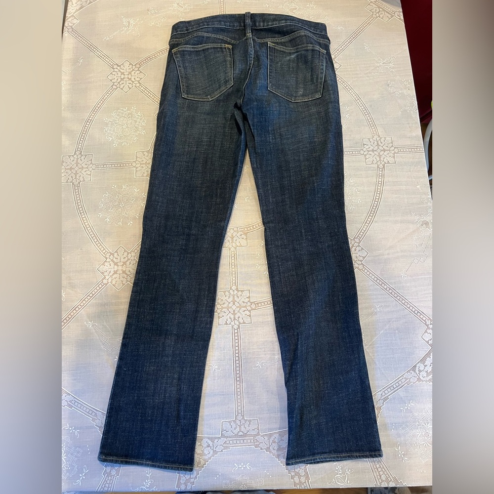 JCrew Matchstick Stretch Jeans, Straight Leg, EUC, Size 29R - Picture 2 of 7